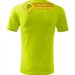 Tricou verde galben clasic de barbat