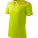 Tricou verde galben clasic de barbat